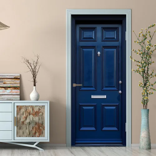 Vista 52 de Adhesivos 3D para puerta, murales para despegar y pegar, puerta de madera, papel tapiz autoadhesivo, extraíble, PVC, impermeable, póster para Puerta