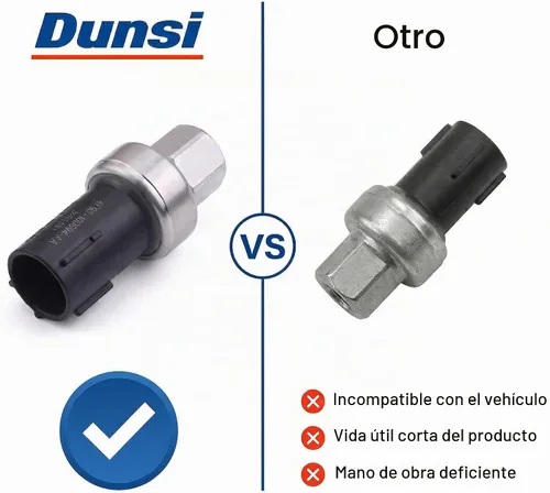 Vista 7 de DUNSIHUI Interruptor de presión de aire acondicionado AC 6f9319d594aa compatible con Ford, Lincoln y Mercury Focus Fiesta Escape