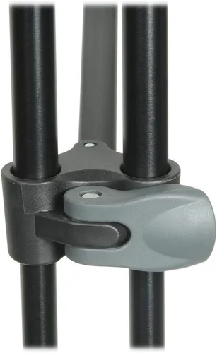 Vista 3 de Manfrotto MVT502AM Trípode de vídeo con patas gemelas telescópicas (negro)