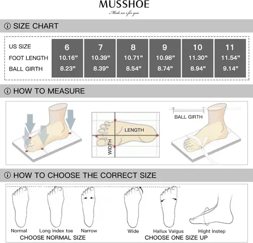 Vista 7 de MUSSHOE - Zuecos para mujer, planos, cómodos y puntiagudos