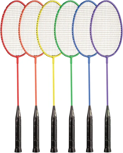 Vista 8 de Champion Sports 26" Twin Shaft Badminton Racket with Nylon Coated Steel Strings