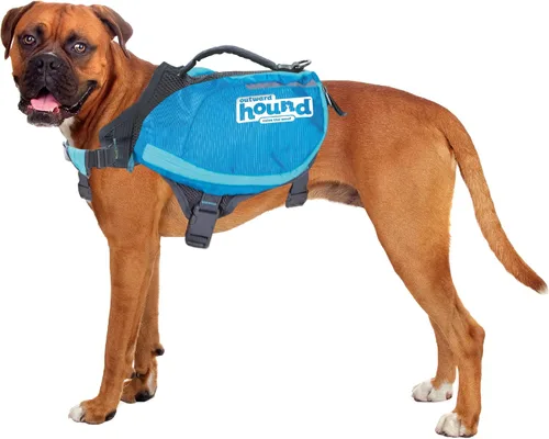Vista 9 de Kyjen Outward Hound The Quick Release - Mochila para perros (surtido, mediano)