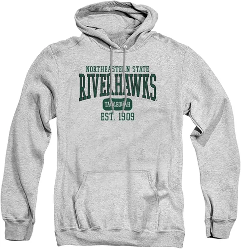 Vista 395 de LOGOVISION Colección de sudaderas con capucha unisex con diseño oficial de Collegiate Est. Date para hombres y mujeres
