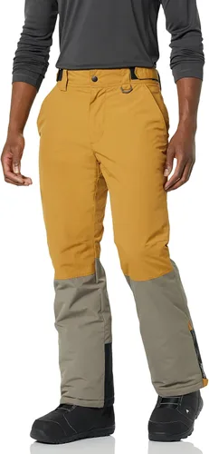 Vista 9 de Amazon Essentials - Pantalones de esquí, snowboard, nieve, impermeables y con aislamiento para hombre Negro