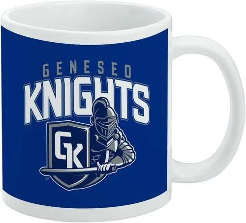 Vista 356 de Taza de cerámica con el logotipo principal de la Universidad Rider, taza de regalo novedosa para café, té y bebidas calientes, 11oz, blanca