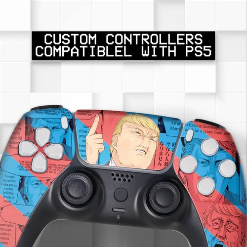Vista 175 de Battman Custom PS-5 Controller Wireless compatible with Play-Station 5 Console by BCB Controllers Proudly Customized in USA with Permanent