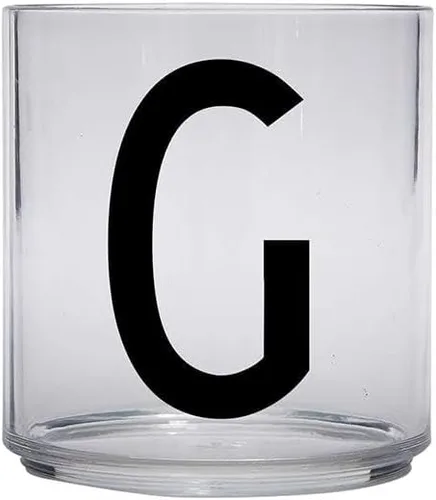 Vista 6 de Design Letters Tritan - Vajilla para niños A-Z de 6 onzas Vidrio para niños diseñado en Dinamarca para la alimentación del bebé Taza para niños