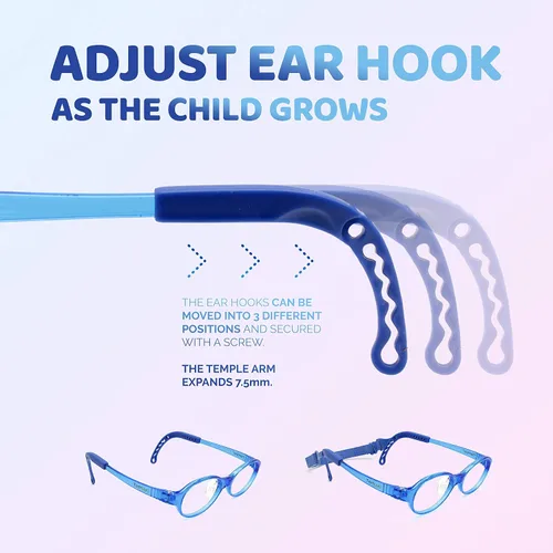 Vista 4 de Tempo Gafas ajustables para niños - Gafas graduadas para niños - 2001