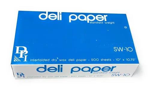 Vista 5 de Durable Packaging Papel de cera entrelazado de 10 "x 10 3/4