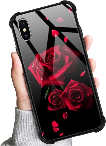 Vista 102 de Funda compatible con iPhone 8, a prueba de golpes, antiarañazos, bandera de ciervos de cola blanca de grano de madera estadounidense