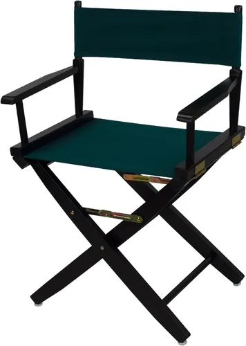 Vista 39 de American Trails Silla de director extra ancha de 18.0 in, marco negro con lona negra premium