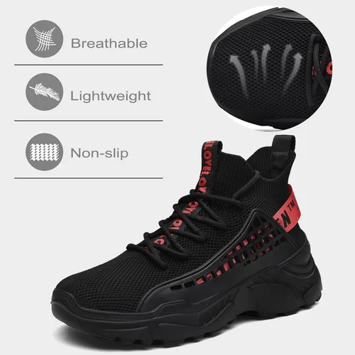 Vista 2 de XIDISO - Zapatos deportivos modernos para hombre, informales, para correr o caminar