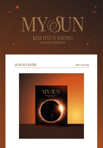 Vista 6 de KIM HYUNJOONG MY SUN Álbum Ver. K-POP SELLADO