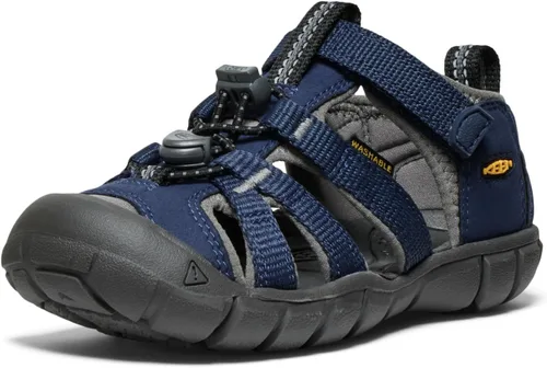 Vista 8 de KEEN Sandalias unisex para niños Seacamp 2 CNX con puntera cerrada Azul Azur/Blanco Estrella