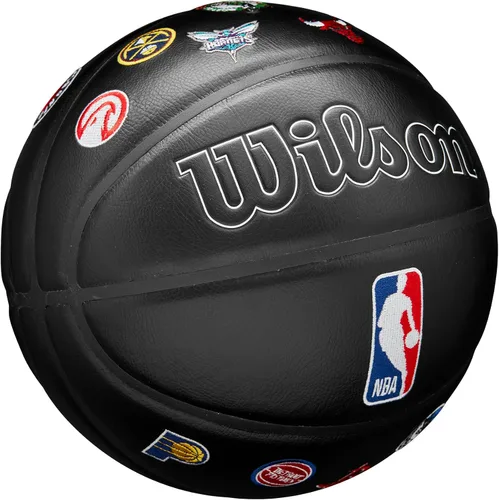 Vista 2 de WILSON NBA All Team Premiere Baloncesto – Negro/Multicolor, Tamaño 7-29.5 pulgadas