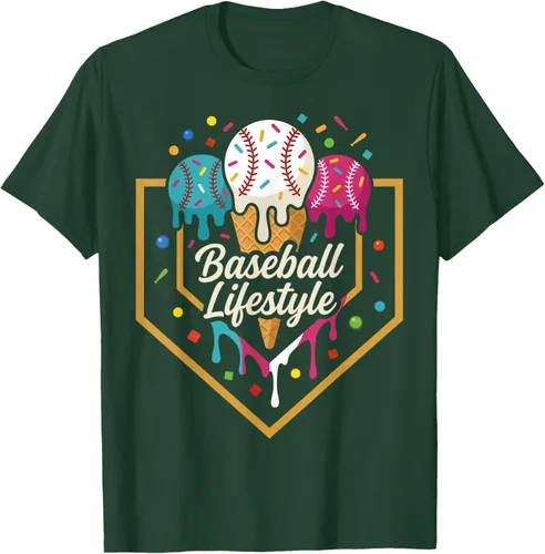 Vista 100 de Baseball Life Style Camiseta