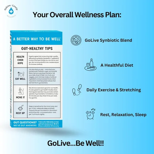 Vista 6 de Golive Suplemento mezcla de probióticos y prebióticos