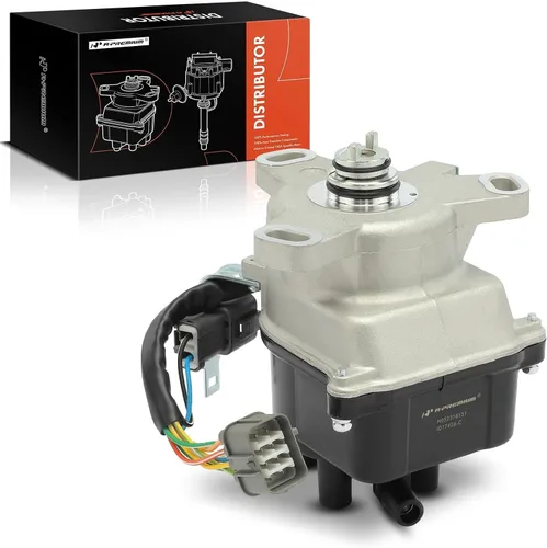 Vista 12 de Distribuidor de encendido A-Premium con módulo, tapa y rotor compatible con Honda Accord 1990-1991 2.2L Compatible con Honda Accord 1990 1991
