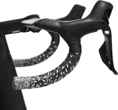 Vista 2 de Supacaz Super Sticky Kush - Star Fade - Blanco + Negro Star Plugz