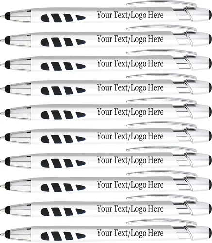 Vista 8 de Personalizado con tu logotipo personalizado o bolígrafos de texto, paquete de 300 unidades a granel para negocios, fiestas y eventos, lápiz