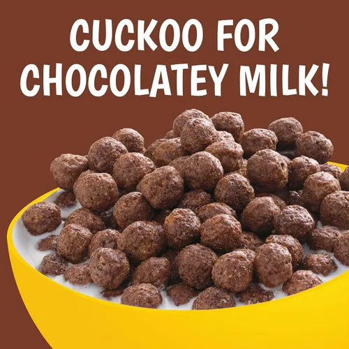 Vista 4 de Cocoa Puffs, Cereal de desayuno de chocolate, granos enteros, 10.4 onzas (paquete de 12)