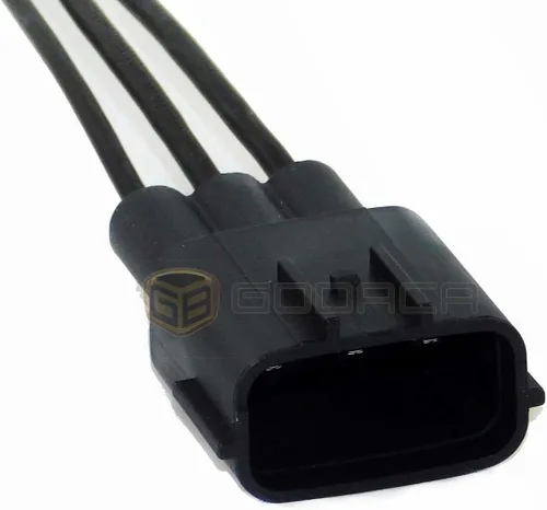 Vista 2 de 4 conectores macho de 3 vías para bobina de encendido Mazda UF540