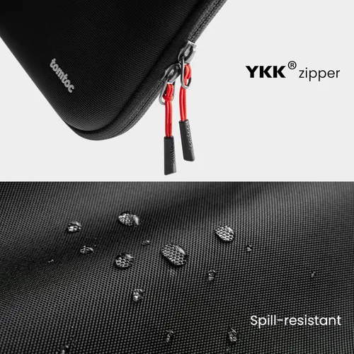 Vista 5 de tomtoc Funda tipo cartera para iPad Pro M5/M4 de 11 pulgadas 2025 y iPad Air M2 2024, iPad (A16), funda de transporte y almacenamiento