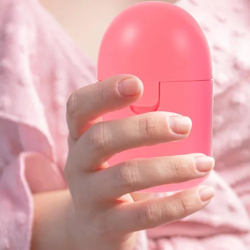 Vista 6 de LALAFINA Caja de 4 piezas de limpiador de vapor portátil para mujeres, suministros personales, material de alta calidad, estuche de almacenamiento