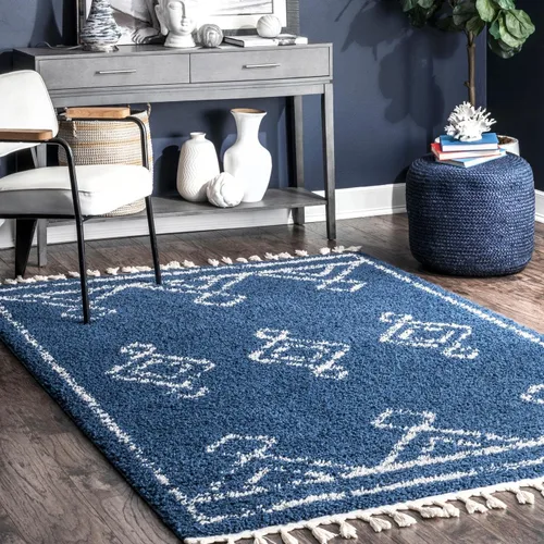 Vista 16 de nuLOOM Jodee – Alfombra de medallón, de época