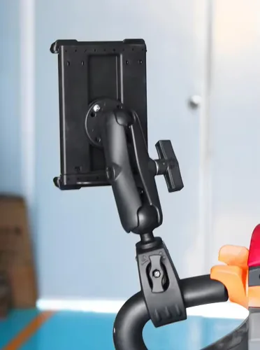 Vista 7 de Strg - Soporte industrial para tablet de 6.8 a 8.5 pulgadas (montaje de bola no incluido) Tablet Mount for Height: 6.8" - 8.5" Width: 4.52" Depth