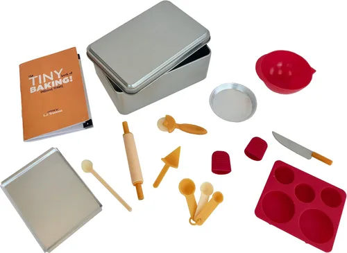 Vista 3 de SmartLab Juguetes para hornear TINY con 20 deliciosas recetas pequeñas. Gran ciencia. Herramientas pequeñas.