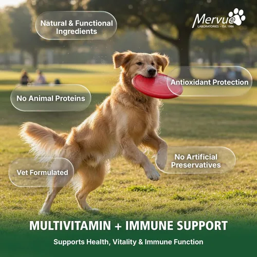 Vista 6 de Mervue Multivitamínico + Apoyo Inmunológico para Perros