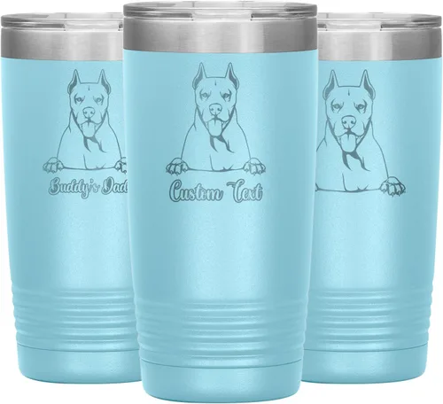 Vista 13 de Personalized Dogo Argentino Dog Mom Dad Tumbler, Dogo Argentino Mommy Daddy Coffee Tumbler, Dogo Argentine Mastiff Christmas Women Men Present, Dog
