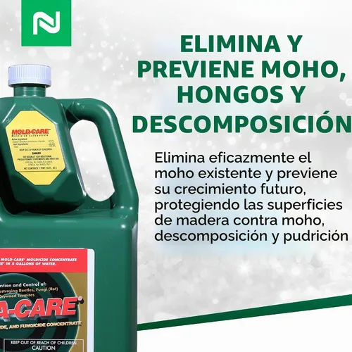 Vista 2 de Bora-Care® con Mold-Care 608794 insecticida, 1 galón
