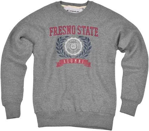 Vista 39 de Campus Lab Collegiate Classic Alumni Seal - Sudadera unisex con cuello redondo para adultos