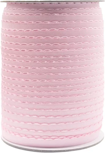 Vista 15 de Bristlegrass Picot Loop - Banda elástica para coser de 1/2 pulgada, 0.512 in, corona de carrete con volantes, cinta elástica para atar el cabello