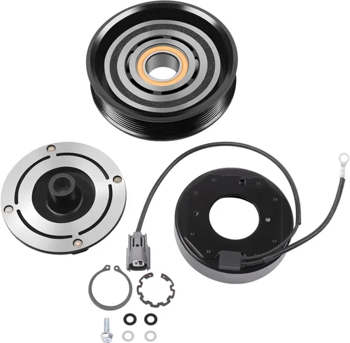 Vista 10 de SCITOO Embrague del compresor de CA para 2000-2006 apto para Audi TT para Volkswagen para Jetta 1.8L CO 1233JC