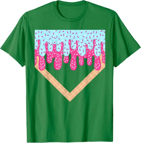 Vista 5 de Baseball Drip Boys Home Plate Ice Cream Sport Players & Fans Camiseta