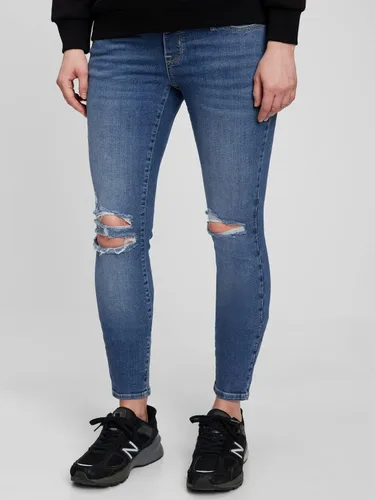 Vista 2 de Women's Maternity Waistband Full Panel True Skinny Jeans