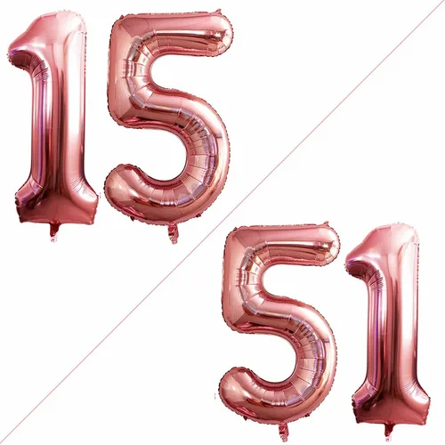 Vista 384 de Goer, conjunto de globos de papel aluminio para decoraciones de cumpleaños, globos de las letras de feliz cumpleaños y de números Oro