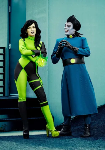 Vista 6 de Disfraz de Dr. Drakken para hombre talla grande Disney Kim Possible Multicolor