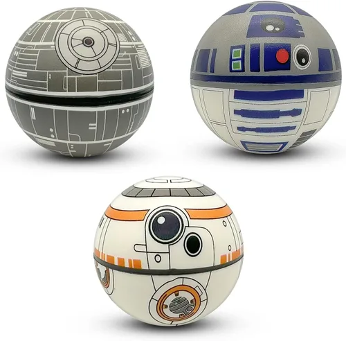 Vista 8 de StarWar Conjunto de Pelotas Antiestrés - Juguete Fidget Pop para Niños y Adultos, Fidget de Alivio, Uso Anti Apretón Jugar/Decorar/Ayudar a Aliviar