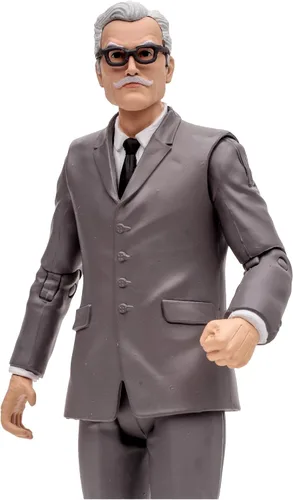 Vista 2 de McFarlane Toys - Figura de acción de DC Retro Comisionado Gordon (Las nuevas aventuras de Batman) de 6 pulgadas