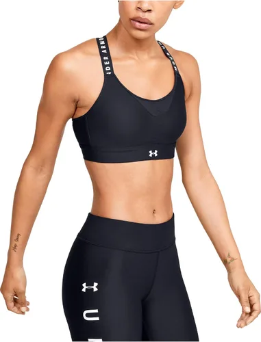 Vista 3 de Under Armour - Brasier deportivo Infinity de alto impacto para mujeres