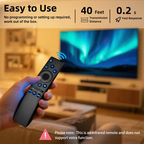 Vista 7 de Control remoto universal retroiluminado para Samsung Smart TV, reemplazo de control remoto Samsung, compatible con televisores inteligentes UHD QLED