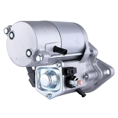 Vista 6 de RAREELECTRICAL Motor de arranque compatible con Mc35 G6035 Segadora delantera Tt45a Tt50a Tc48da Tc55da Tractor compacto diesel en sentido horario