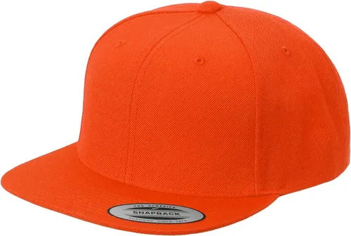 Vista 17 de Yupoong Visera plana estructurada de 6 paneles Classic Snapback (6089)
