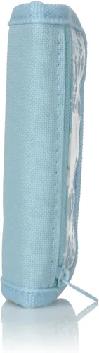 Vista 3 de Disney Frozen Elsa - Cartera triple plegable azul claro