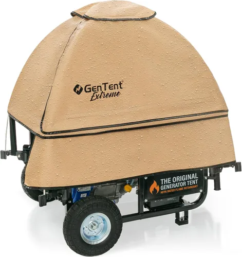 Vista 13 de GenTent 10k: Cubierta de funcionamiento del generador de la tienda, kit universal, generadores portátiles de 3000 w - 10000 w Beige