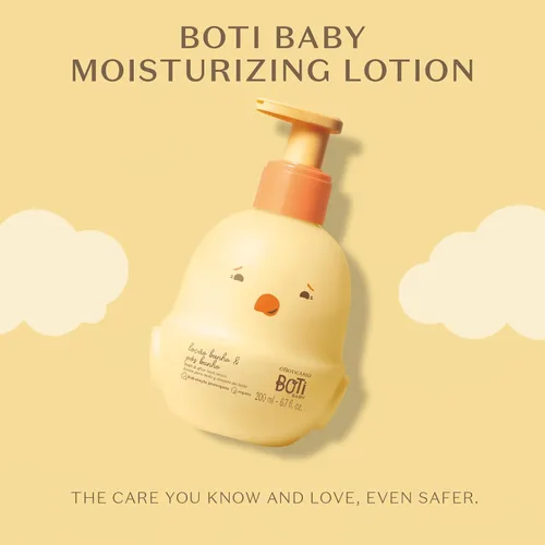 Vista 2 de O BOTICARIO Boti Baby Kids Skin Care Loción Corporal, 5.2 oz Baño suave y loción hidratante después del baño para bebés. Seguro para la piel